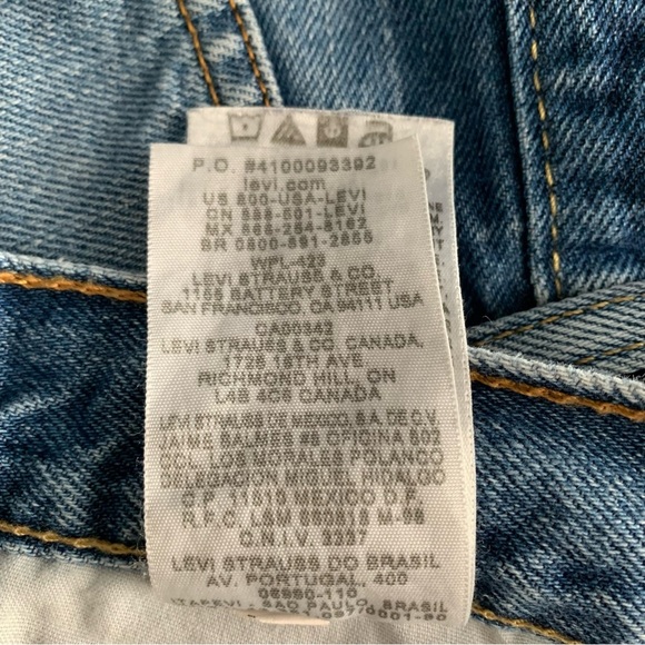 Men's Levi's 550 Relaxed Fit Denim Jeans 34 x 32 Medium Wash - Picture 11 of 16